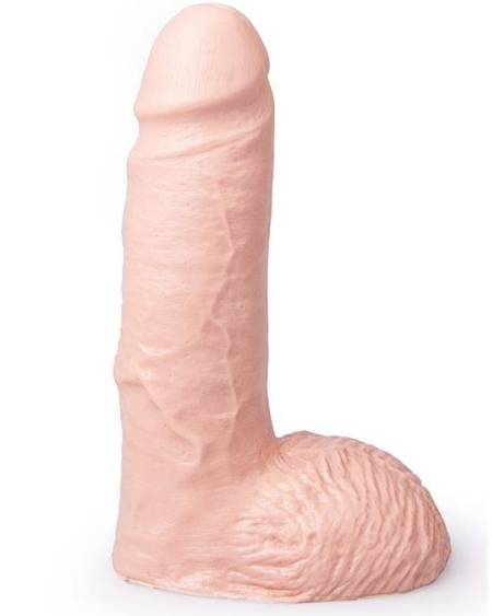 Dildo realista Marcel da HUNG SYSTEM, com testículos e 17 cm.