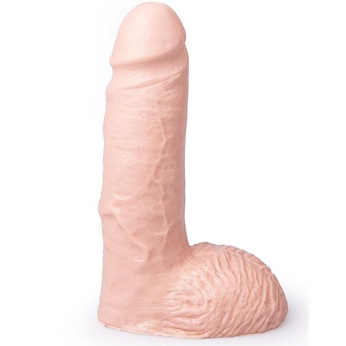 Dildo realista Marcel da HUNG SYSTEM, com testículos e 17 cm.