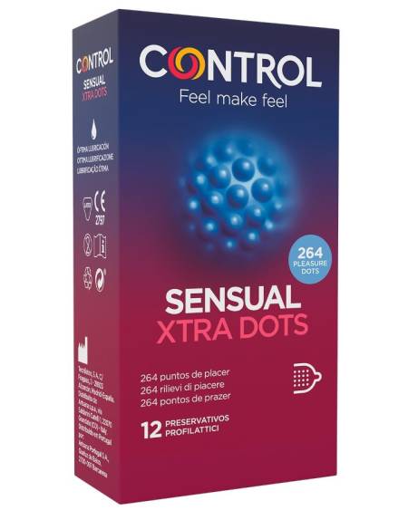 Preservativos XTRA DOTS da Control