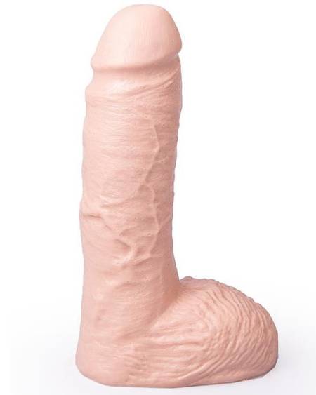 Dildo realístico cor da pele Cesar 19 cm