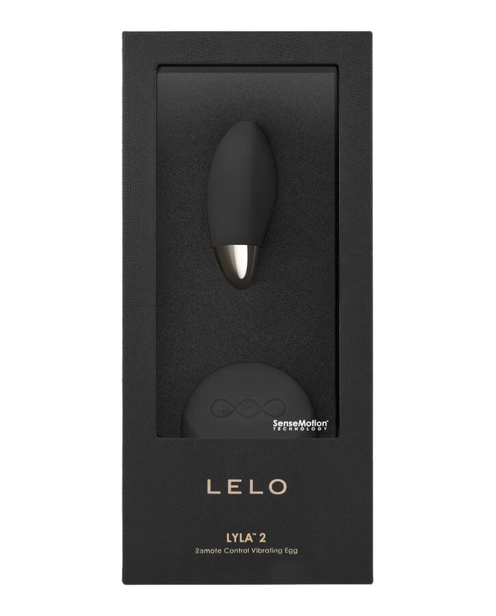 LELO Lyla 2 Insignia Design Edition Huevo-Masaeador Negro