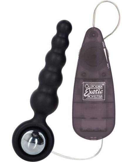 Vibrador anal preto BOOTY CALL BOOTY SHAKER da CALEXOTICS
