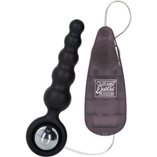 Vibrador anal preto BOOTY CALL BOOTY SHAKER da CALEXOTICS