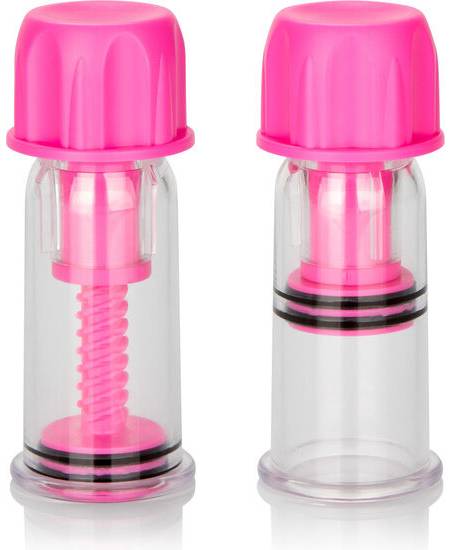 CALEXOTICS - VACCUM TWIST SUCCIONADORES PEZONES ROSA