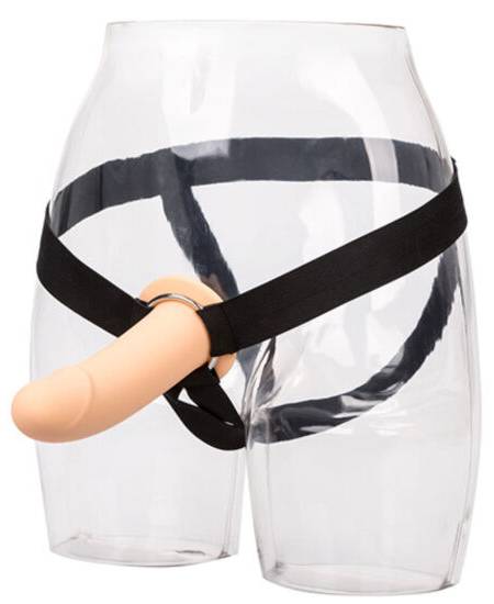 CALEXOTICS - ARNÉS CON DILDO HUECO NATURAL
