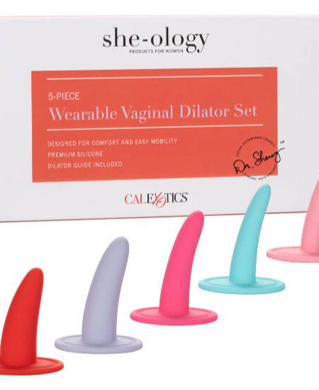 Kit 5PC Dilatadores Vaginais ou Anais Multicolor CALEXOTICS