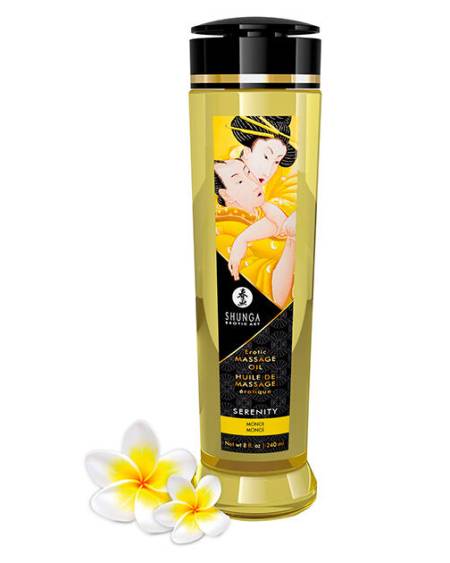 Óleo de massagem erótico Serenity da Shunga 240 ml