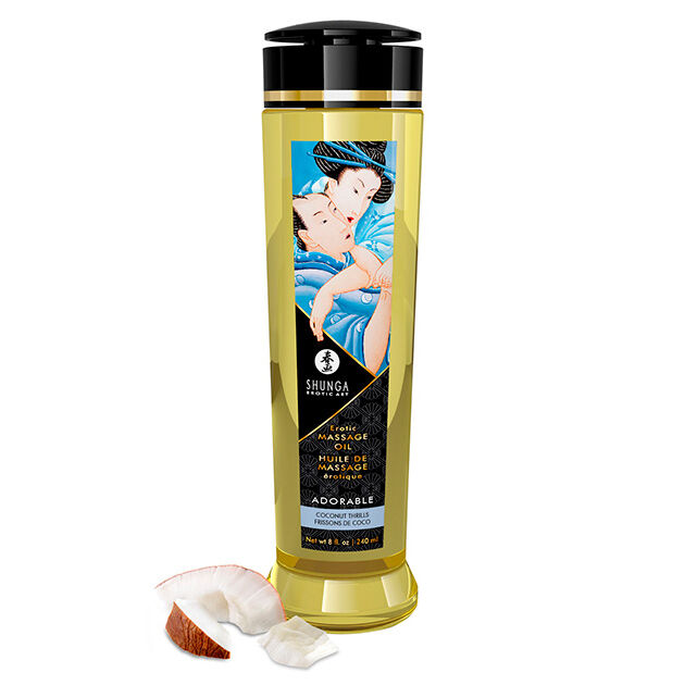 Óleo de massagem erótico Shunga 240 ml