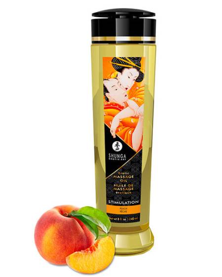 Óleo de massagem erótico estimulante Shunga 240 ml