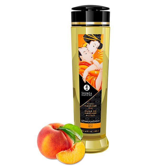 Óleo de massagem erótico estimulante Shunga 240 ml