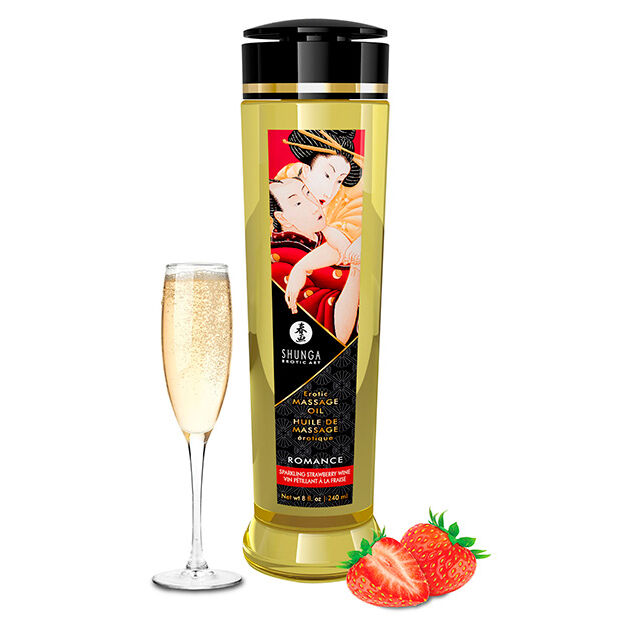 Óleo de massagem erótica Shunga Romance 240 ml