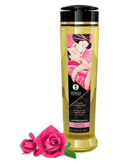 Óleo de massagem erótico Aphrodisia 240 ml da Shunga