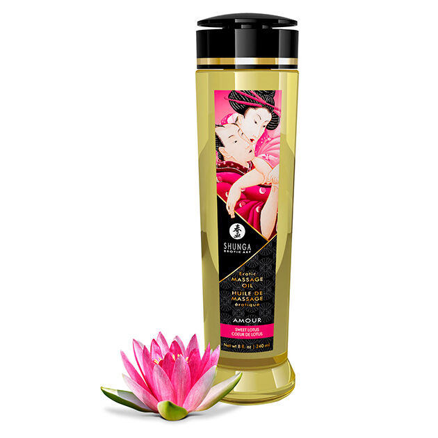 Óleo de massagem erótico Shunga Amor 240 ml