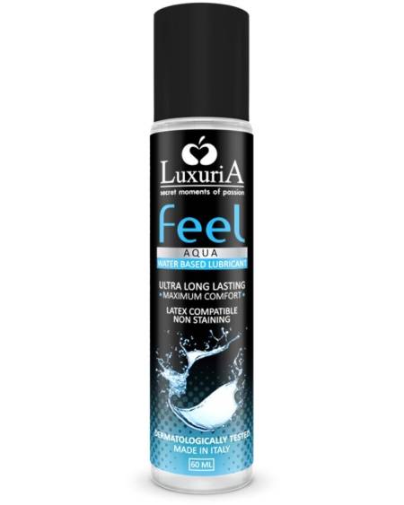 Lubrificante íntimo Luxuria Feel base água 60 ml