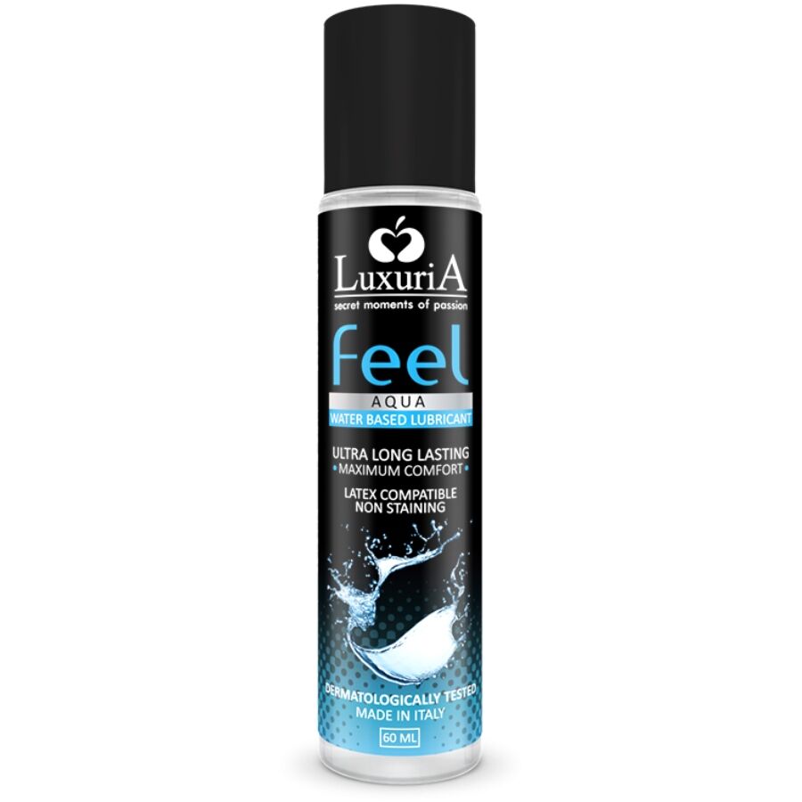 Lubrificante íntimo Luxuria Feel base água 60 ml