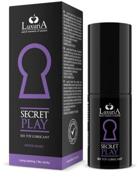 Lubrificante para brinquedos íntimos Secret Play 30 ML