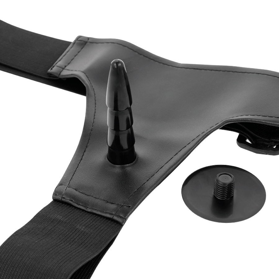 HARNESS ATTRACTION - ARNÉS VIBRADOR RABBIT VINCENT 15 CM -O- 4 CM