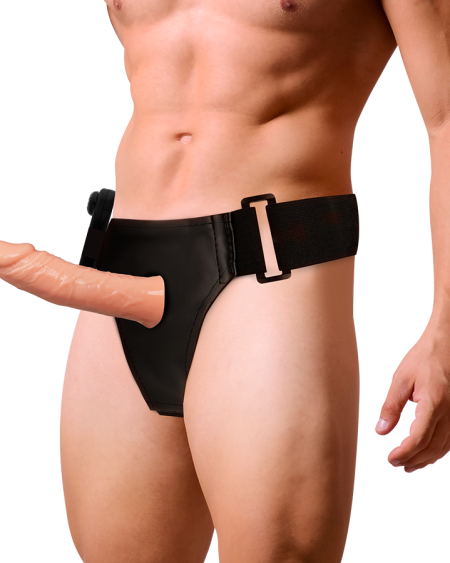 HARNESS ATTRACTION - ARNÉS HUECO BENNY CON VIBRADOR 15 CM -O- 4.5 CM