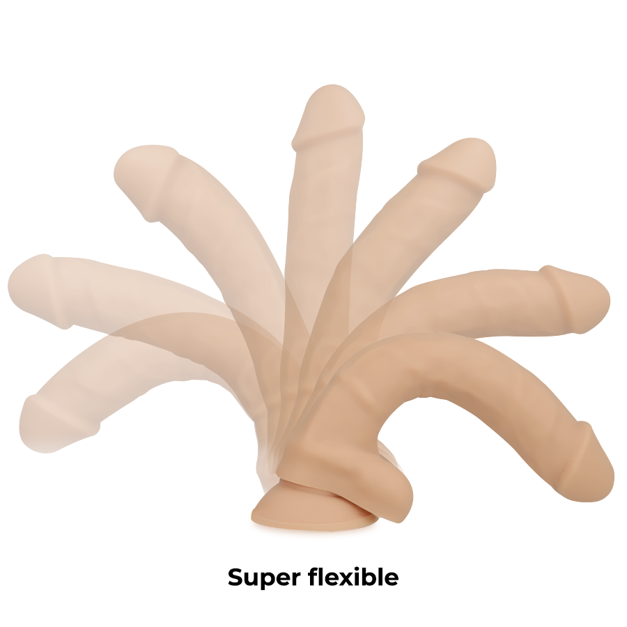 COCK MILLER - DILDO REALÍSTICO SILICONA DENSITY ARTICULABLE NATURAL 18 CM