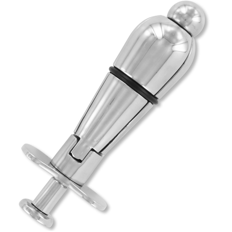 Plug Anal Metálico com Bloqueio da METAL HARD