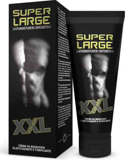 Creme voluminizador para pénis INTIMATELINE Super Large XXL, embalagem de 75 ml