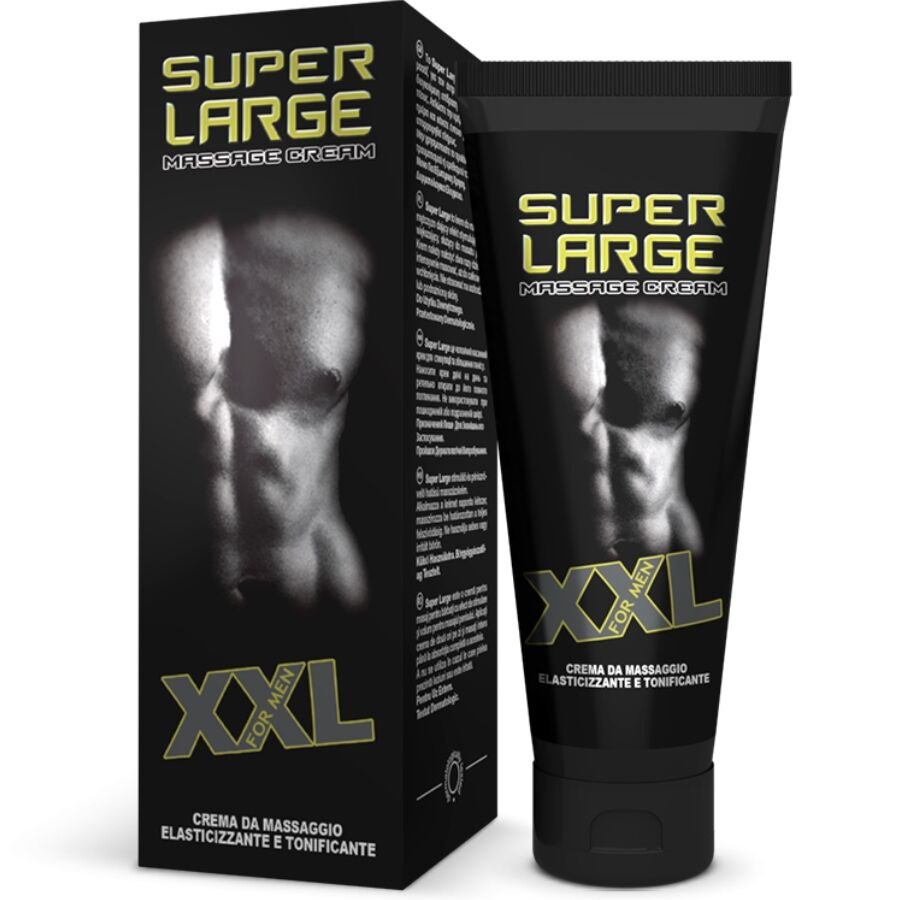 Creme voluminizador para pénis INTIMATELINE Super Large XXL, embalagem de 75 ml