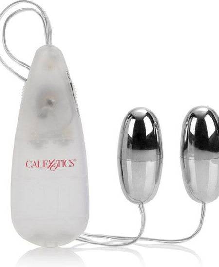 CALEXOTICS - BALAS VIBRADORAS PLATEADAS DUO