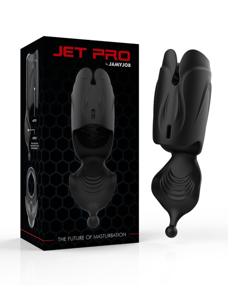 JAMYJOB - MASTURBADOR STROKER VIBRADOR 2 MOTORES