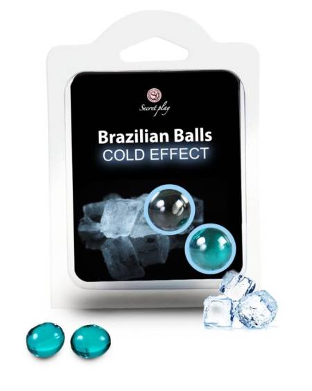 SECRETPLAY - BRAZILIAN BALLS EFECTO FRIO 2 UNIDADES