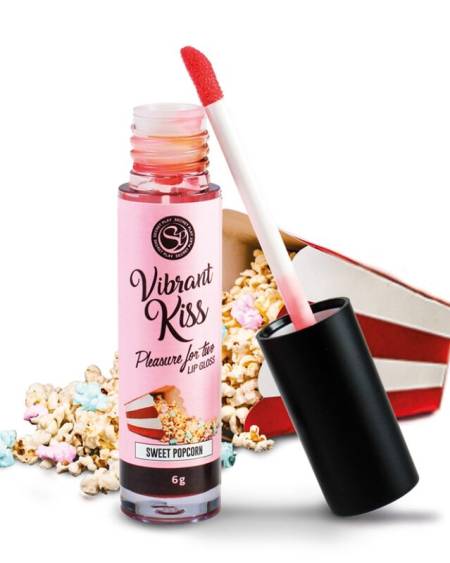 Lip Gloss Vibrant Kiss Palomitas Doces da Secretplay