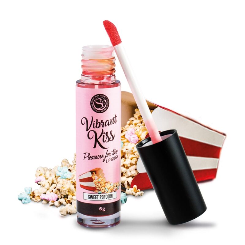 Lip Gloss Vibrant Kiss Palomitas Doces da Secretplay