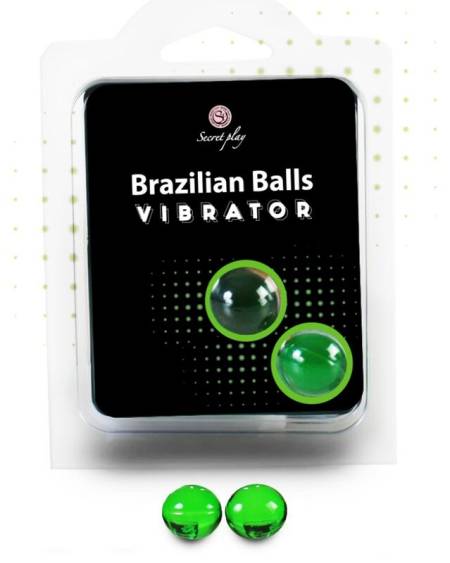 Set 2 Bolas Brasileiras Vibradoras da SECRETPLAY