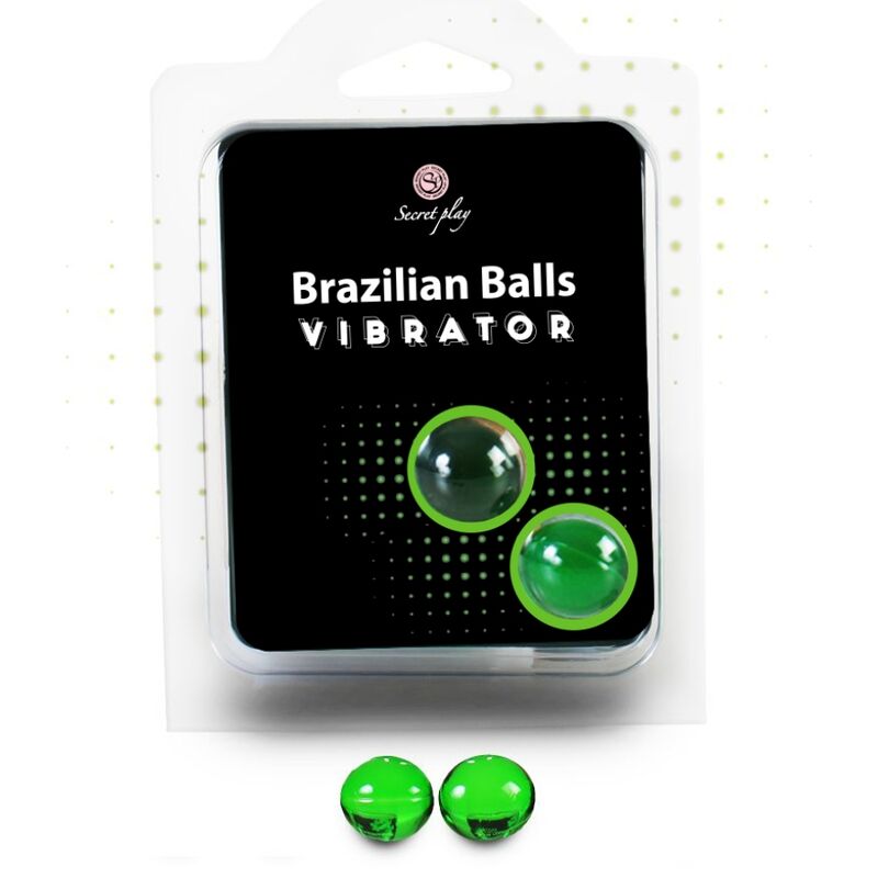 Set 2 Bolas Brasileiras Vibradoras da SECRETPLAY