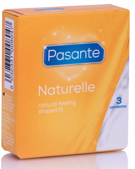PASANTE - CONDOM GAMA NATURELLE 3 UNIDADES