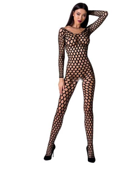 Bodystocking Woman BS077 em Preto