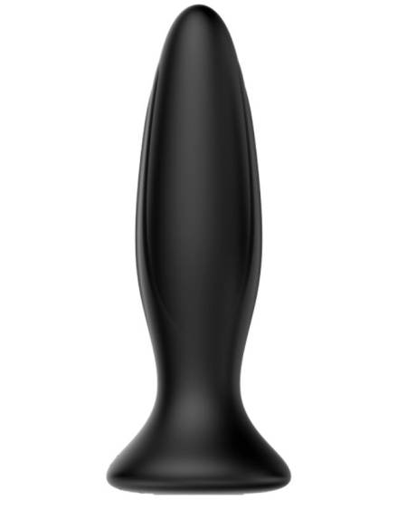Plug Anal Vibrador Preto Recarregável MR PLAY