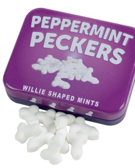 SPENCER & FLEETWOOD - CARAMELOS MENTA SIN AZÚCAR FORMA PENES