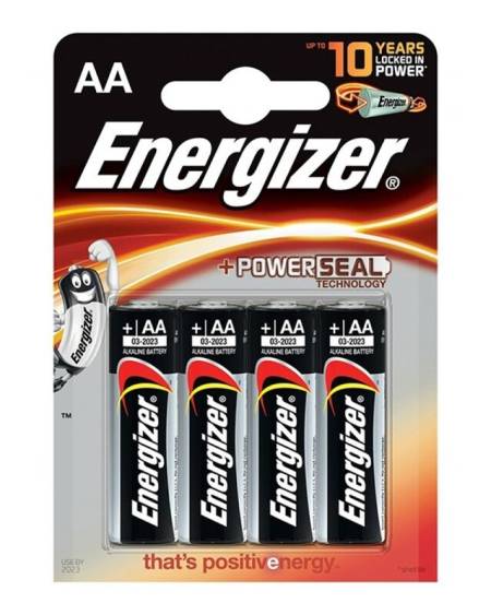 ENERGIZER - ALKALINE POWER PILA ALCALINA AA LR6 BLISTER*4