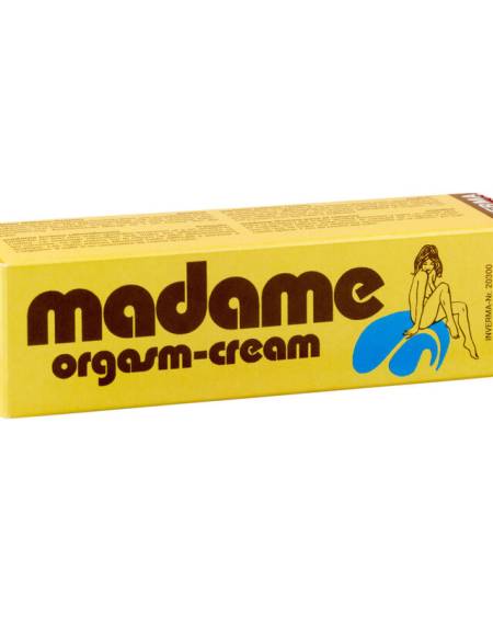 Creme orgásmico feminino INVERMA Madame, embalagem de 18 ml