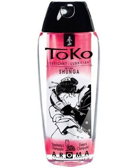 SHUNGA TOKO Aroma Lubricante Fresas e Champagne