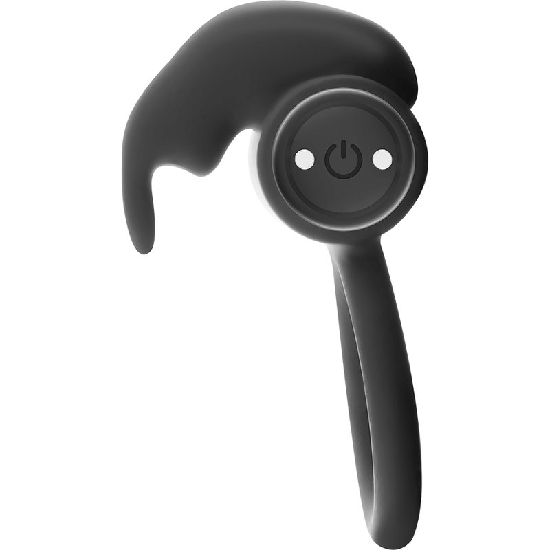 BLACK&SILVER - BURTON ANILLO 10 MODOS VIBRACIÓN NEGRO