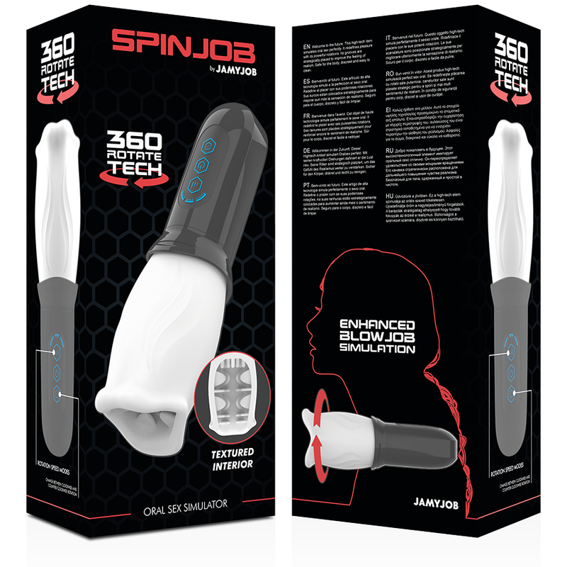 JAMYJOB - SPINJOB MASTURBADOR CON ROTACIÓN