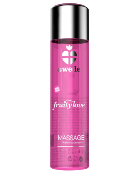 SWEDE - FRUITY LOVE ACEITE EFECTO CALOR POMELO Y MANGO 120 ML