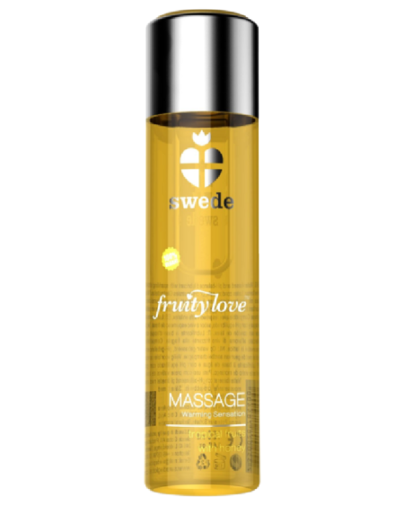 SWEDE - FRUITY LOVE ACEITE EFECTO CALOR FRUTAS TROPICALES Y MIEL 120 ML