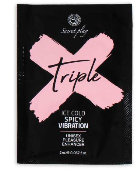 Gel intensificador de prazer Triple X da SECRETPLAY