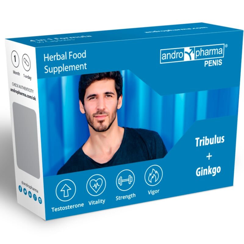 Andropharma Penis – Complemento Alimentício Herbal