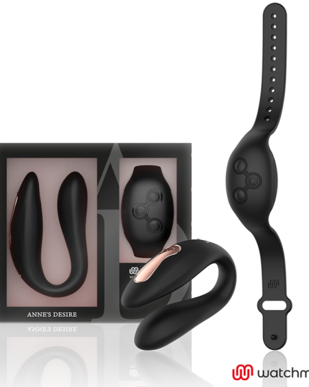ANNE'S DESIRE - DUAL PLEASURE TECNOLOGÍA WATCHME NEGRO