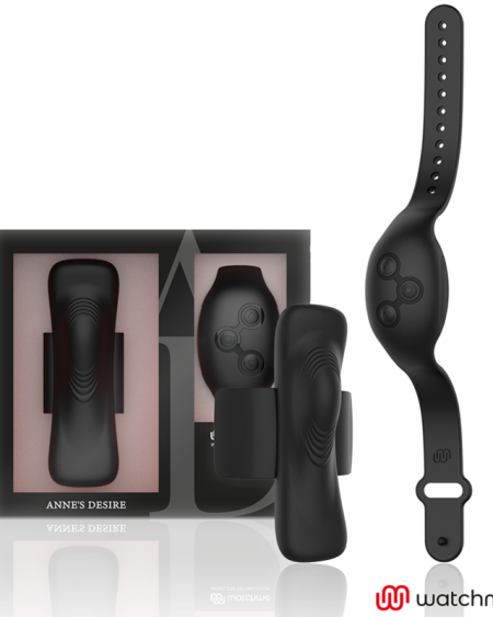 ANNE'S DESIRE - PANTY PLEASURE TECNOLOGÍA WATCHME NEGRO