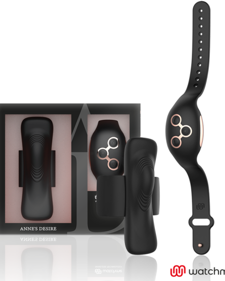 ANNE'S DESIRE - PANTY PLEASURE TECNOLOGÍA WATCHME NEGRO/GOLD