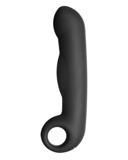 ELECTRASTIM - OVID SILICONE NEGRO DILDO